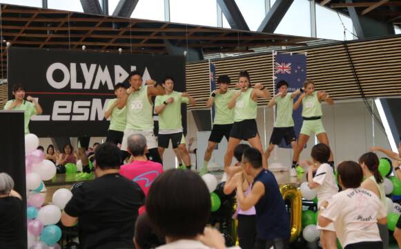 熱気あふれる時間　四日市で「BODYCOMBAT」のスペシャルイベント　オリンピアスポーツクラブが主催　　